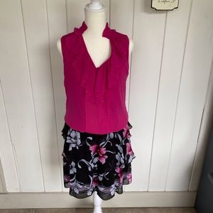 WHBM Top & Skirt Set